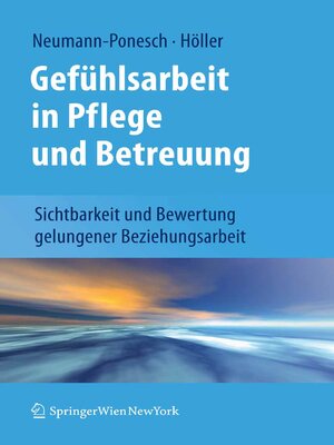 cover image of Gefühlsarbeit in Pflege und Betreuung